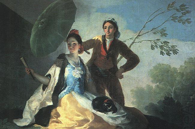 Francisco de Goya The Parasol china oil painting image